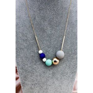 Asymmetrical Beaded Necklace